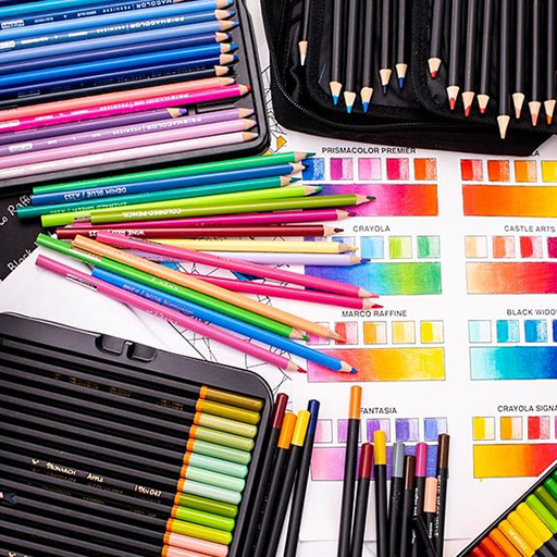 معرفی بهترین مارک های مداد رنگی طراحی لباس